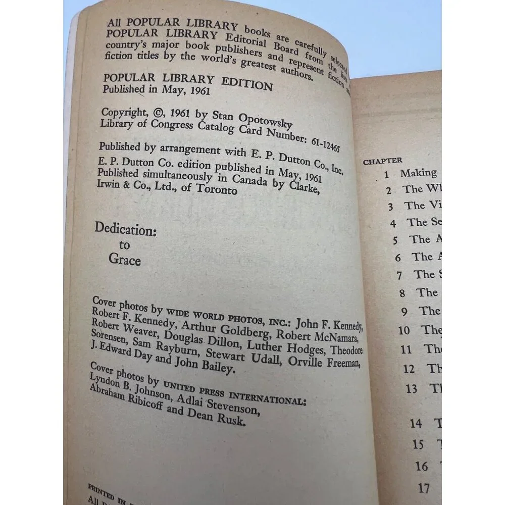 1960s Vintage Political Paperback Book Quantity 4 JFK, Goldwater, US Presidents - Picture 6 of 6